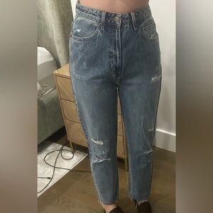 KSUBI Ripped Blue Jeans